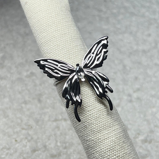 Butterfly Ring Silver